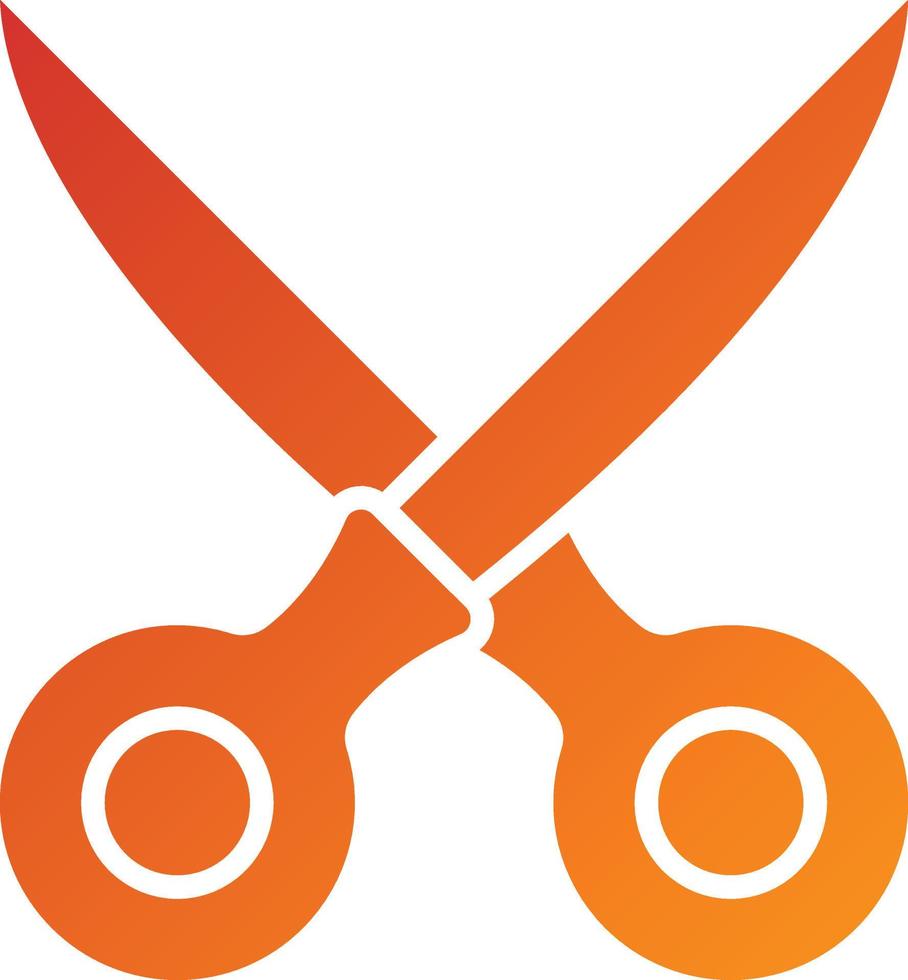Scissor Icon Style vector
