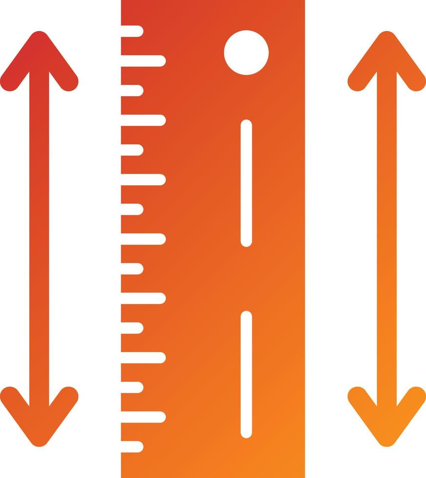 Ruler Icon Style vector