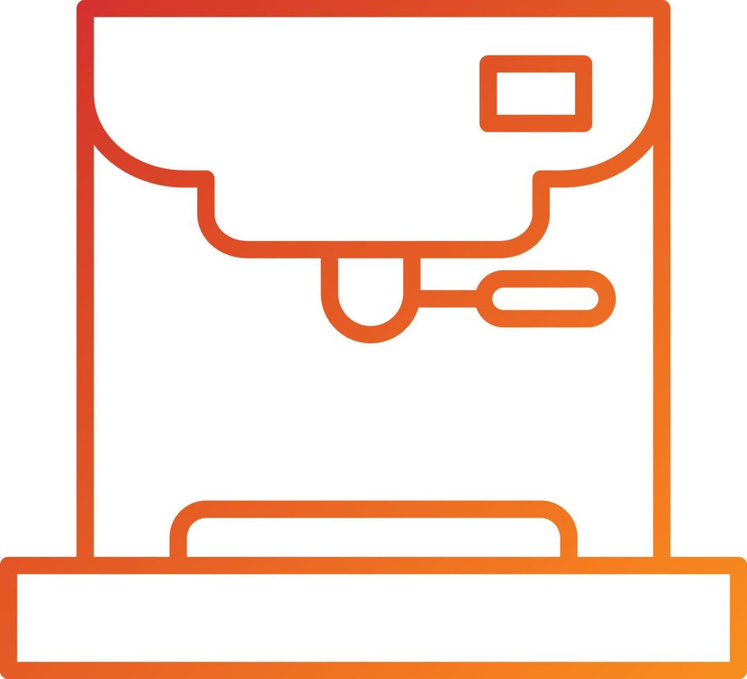 Coffee Maker Icon Style vector