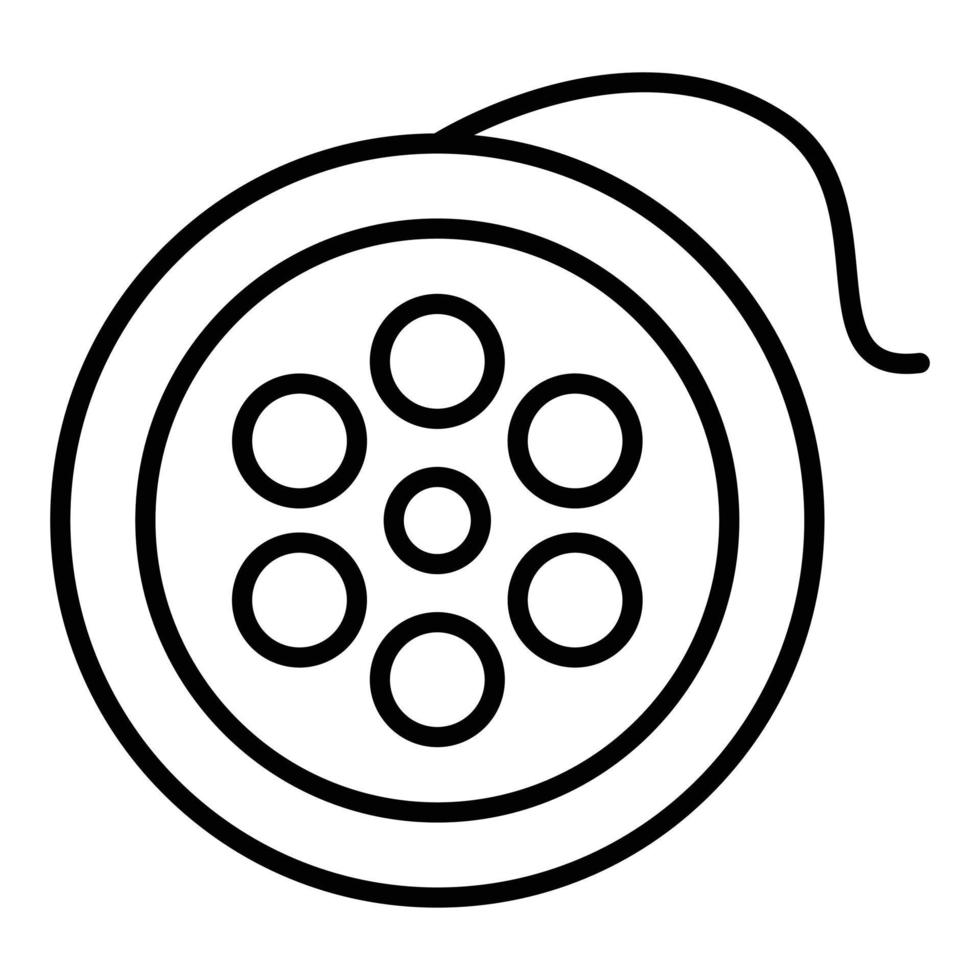 Spool Icon Style vector