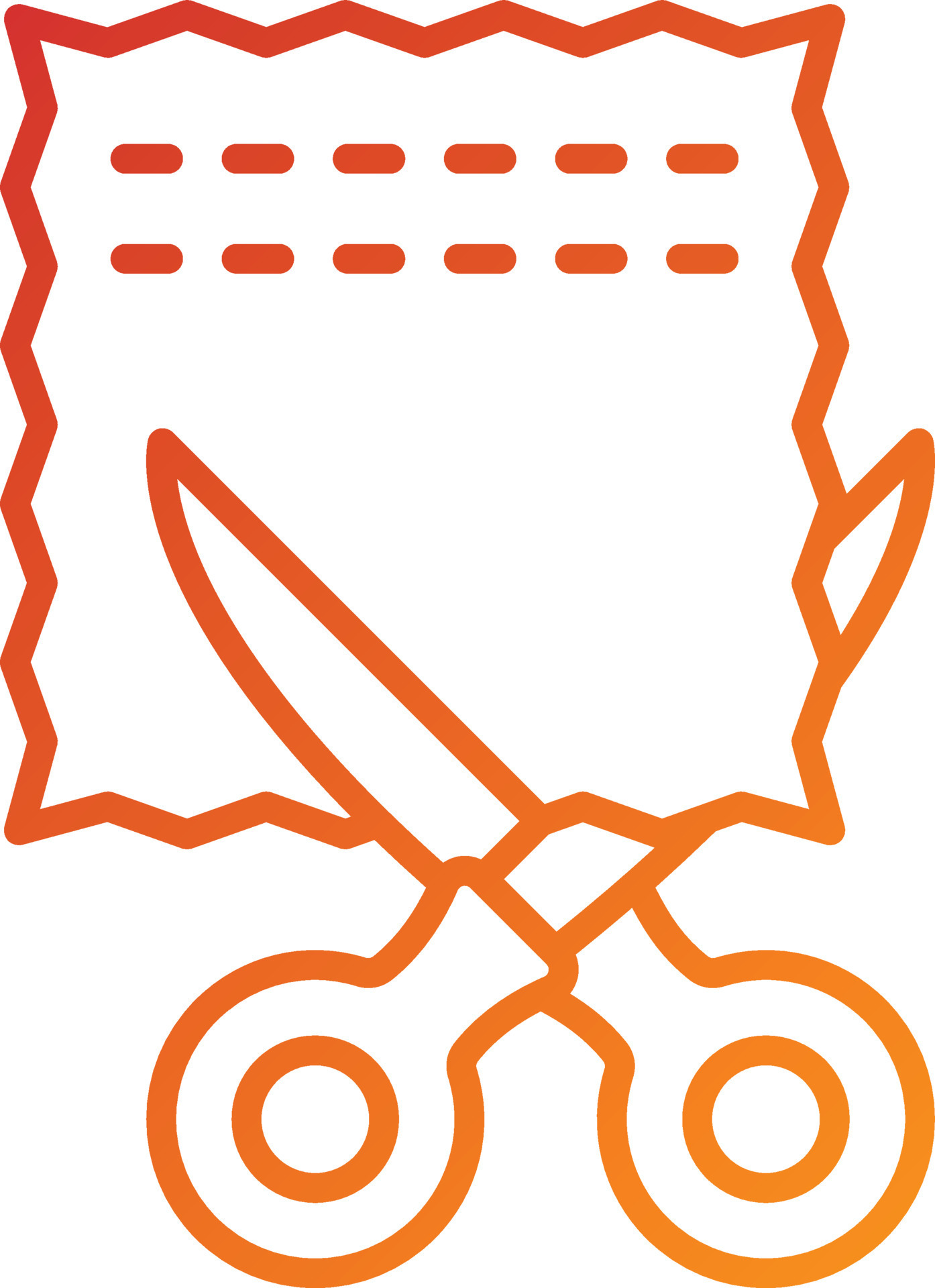 Cutting Clothes Icon Style 8334748 Vector Art at Vecteezy