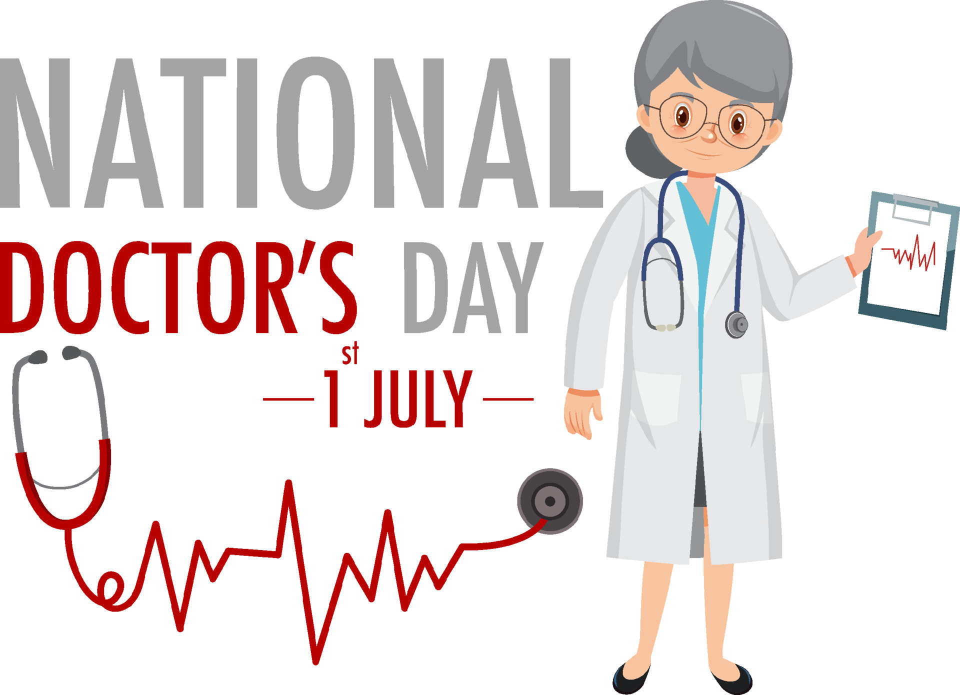 Female Doctor On Doctor Day In July Logo 8334880 Vector Art At Vecteezy Female Doctor On Doctor Day In July Logo 8334880 Vector Art At Vecteezy
