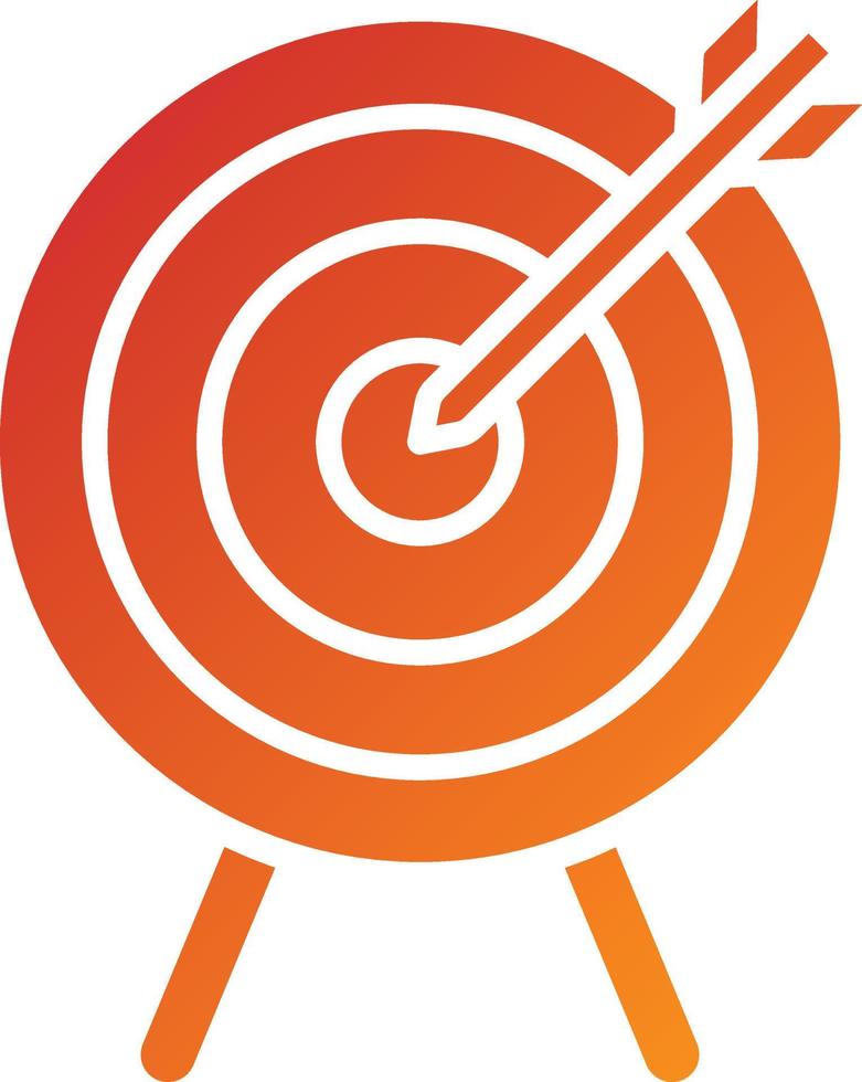 Dartboard Icon Style vector