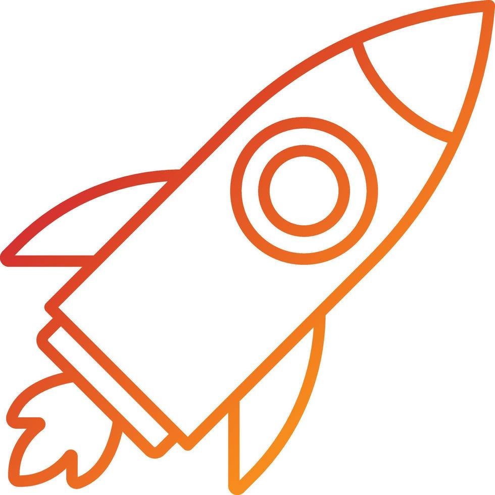 Space Booster Icon Style vector