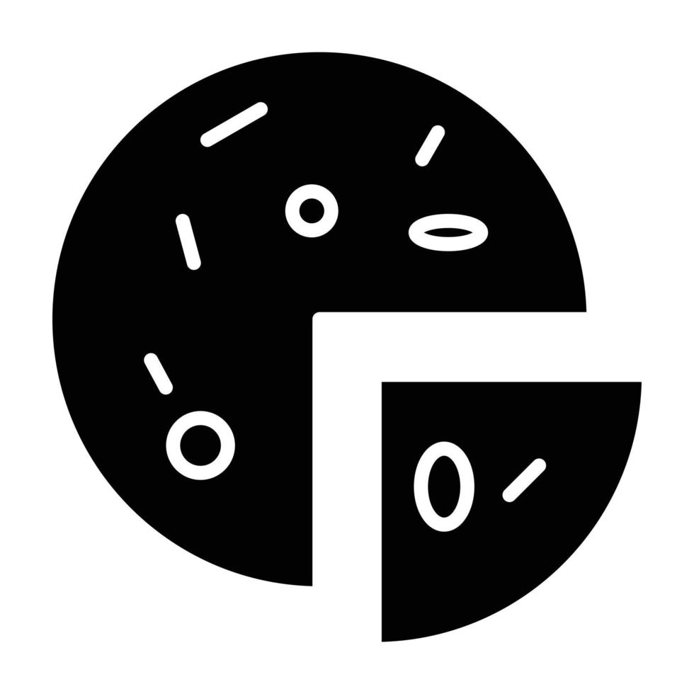 Pie Icon Style vector