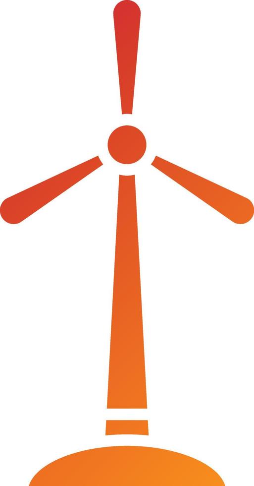 Windmill Icon Style vector