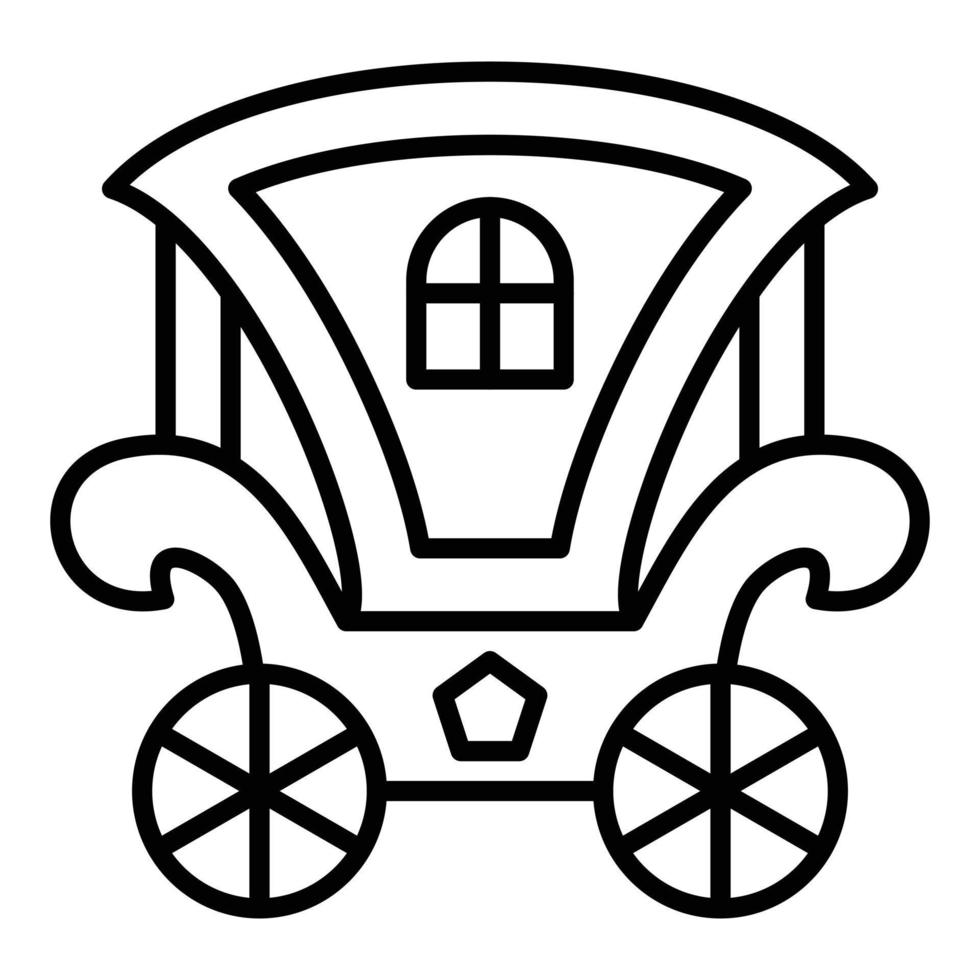 Carriage Icon Style vector