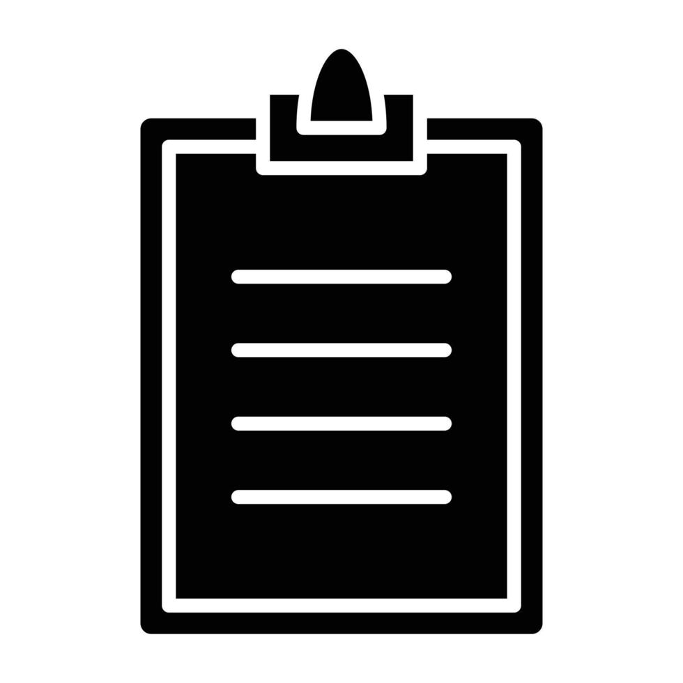 Exam Icon Style vector
