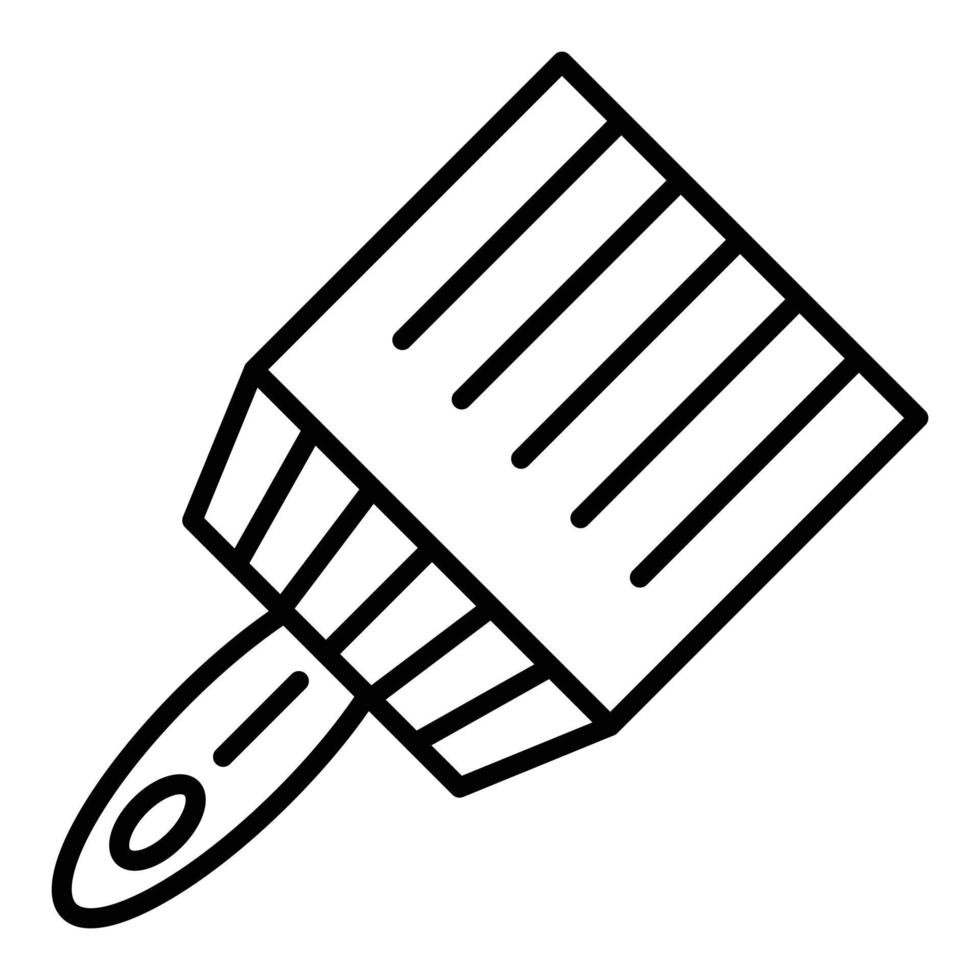 Paint Brush Icon Style vector