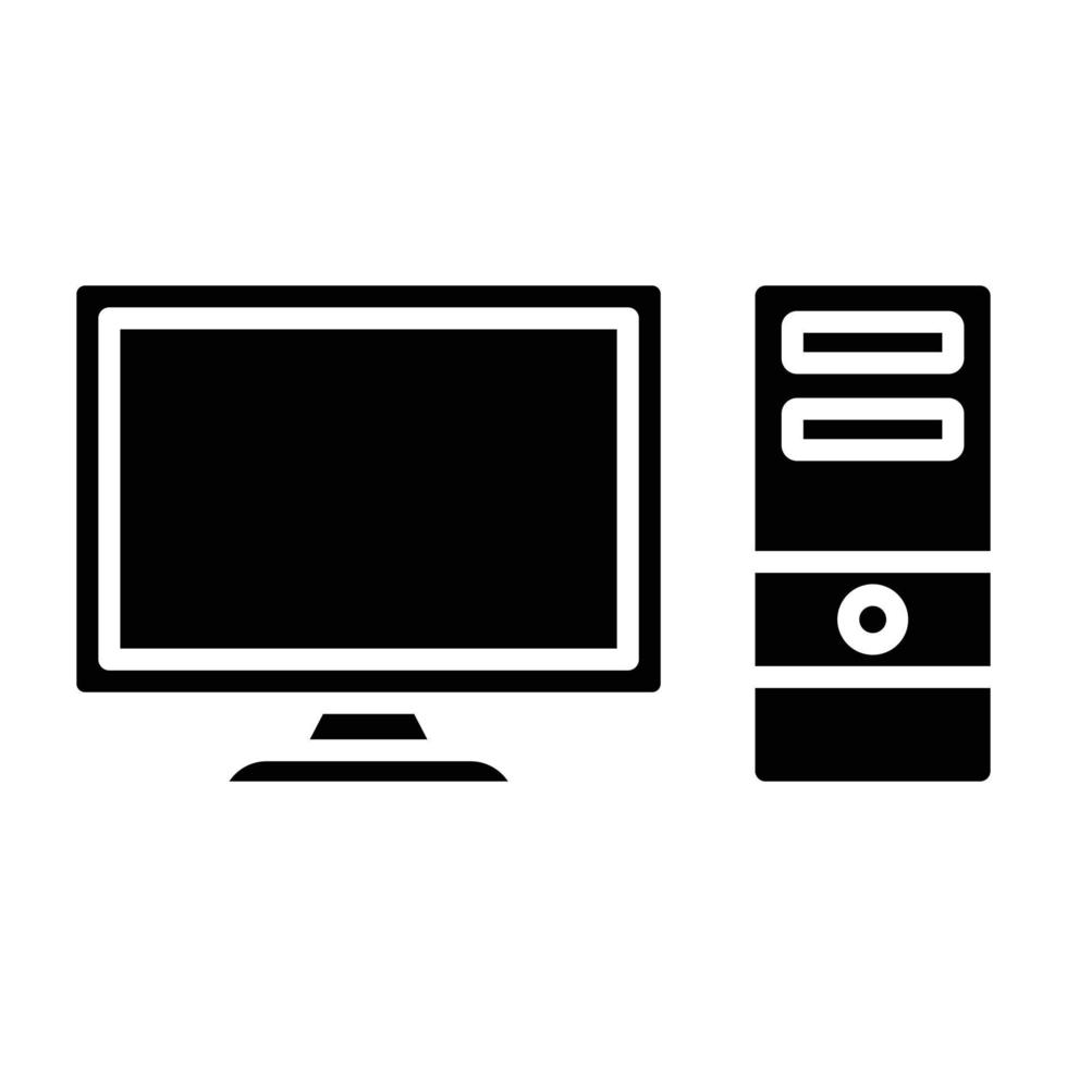 Computer Icon Style vector