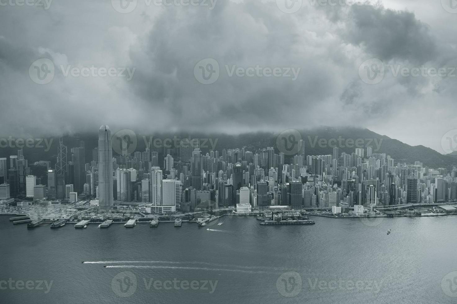 Hong Kong aerial view photo