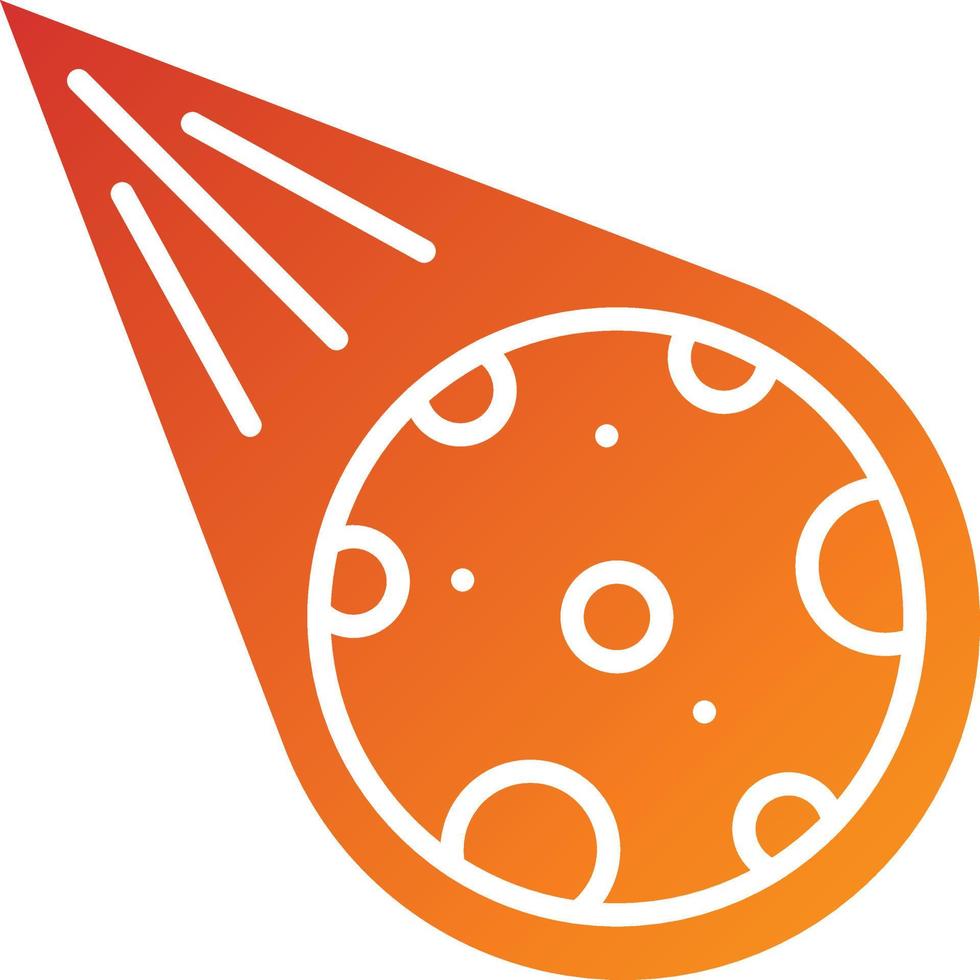 Comet Icon Style vector