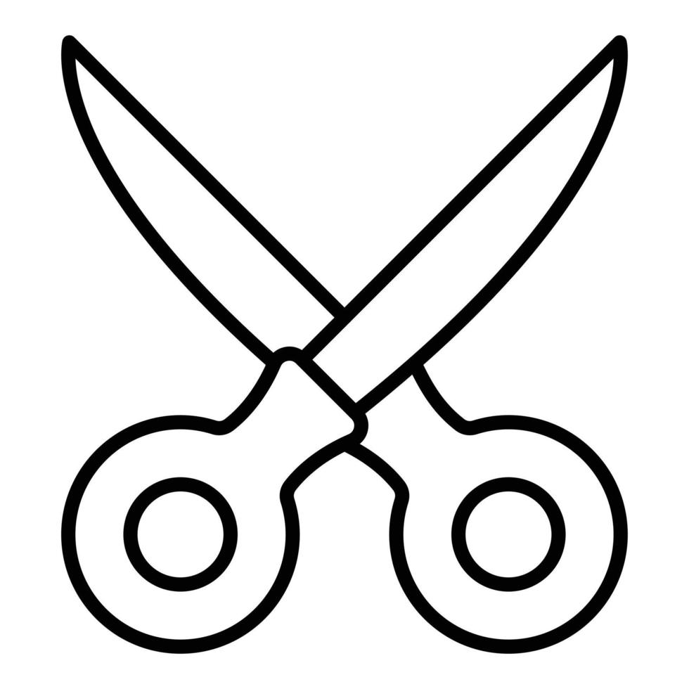 Scissor Icon Style vector