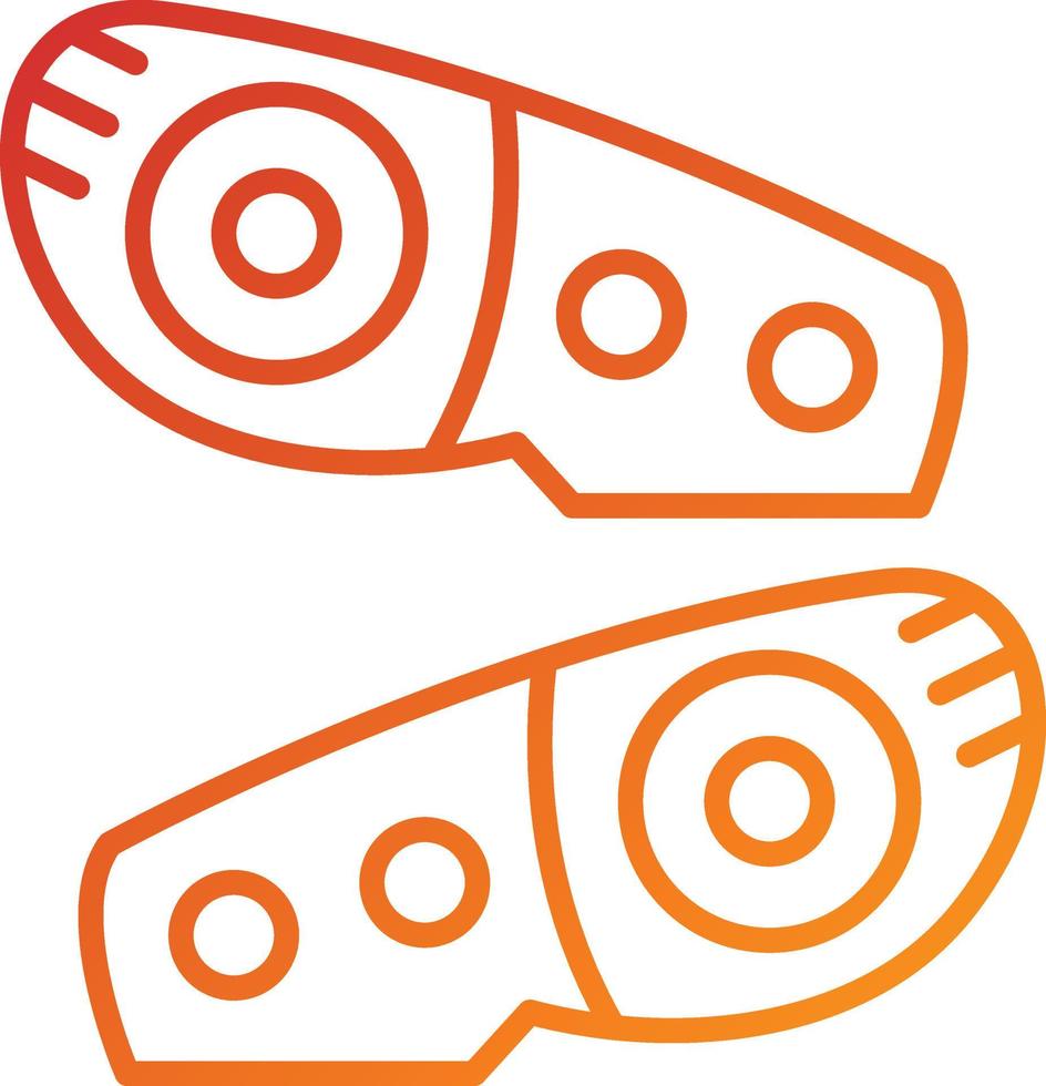 Headlight Icon Style vector