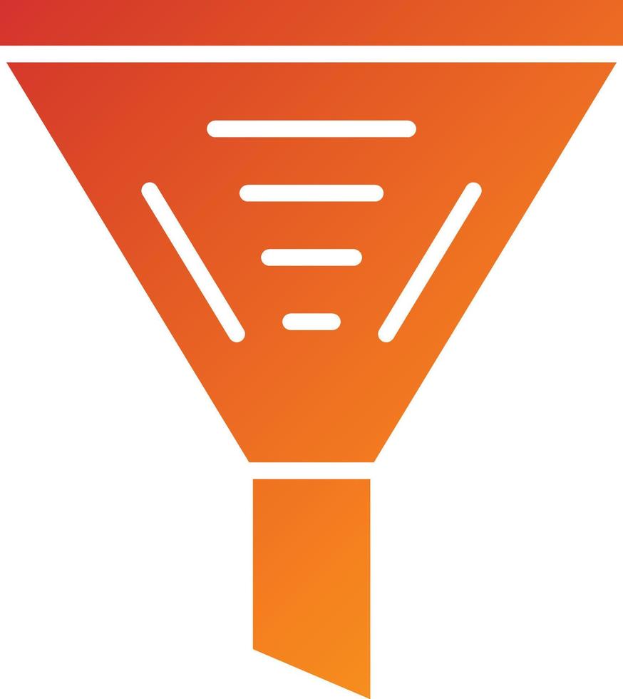 Funnel Icon Style vector