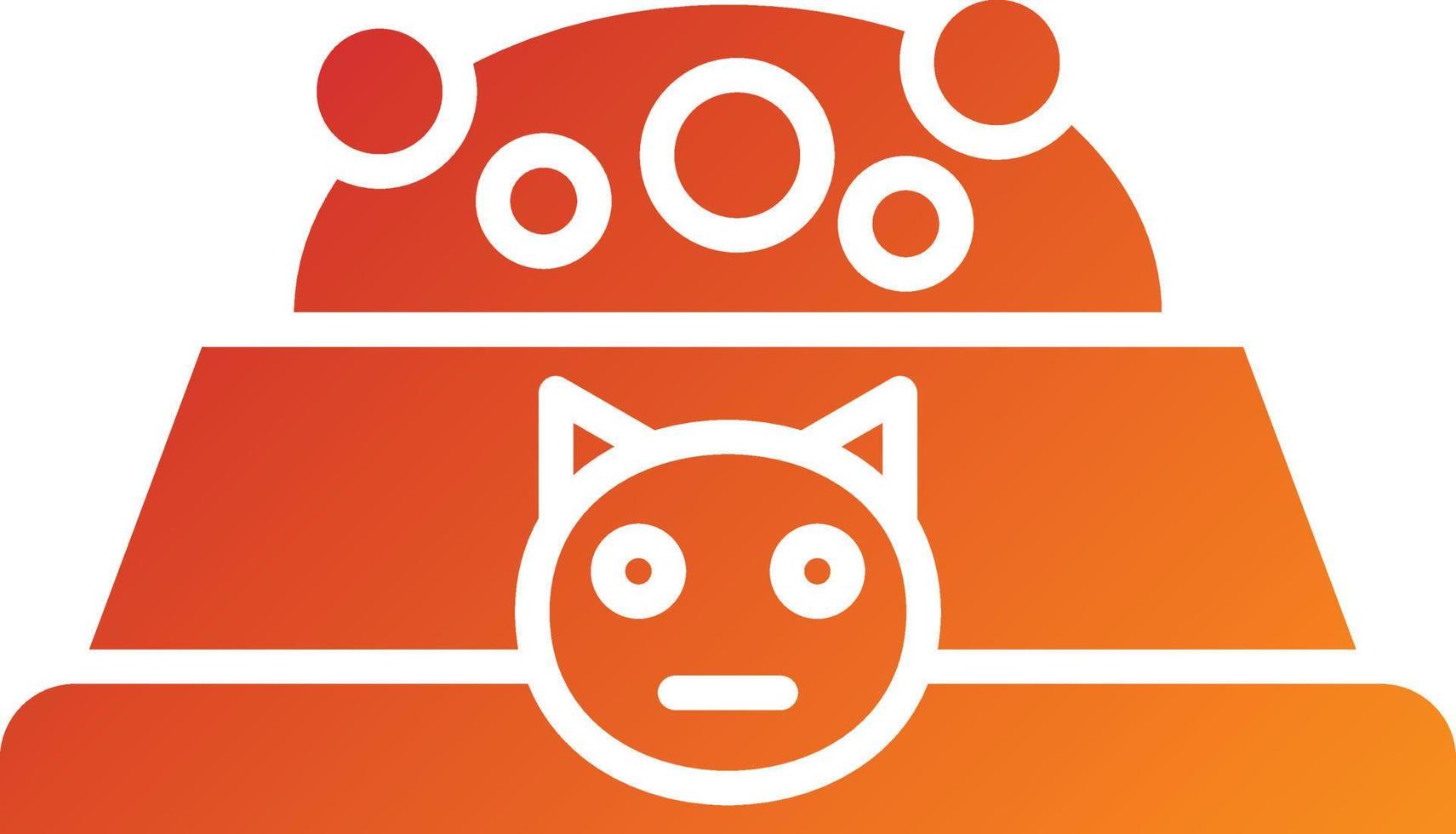 Cat Food Icon Style vector