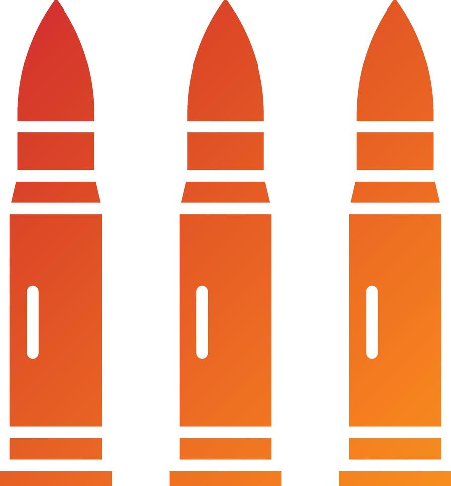 Ammunition Icon Style vector