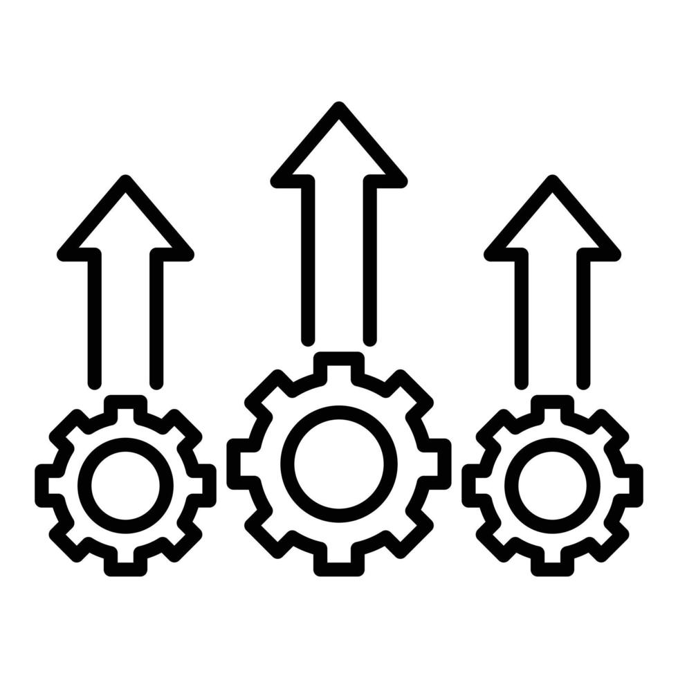 Improvement Icon Style vector