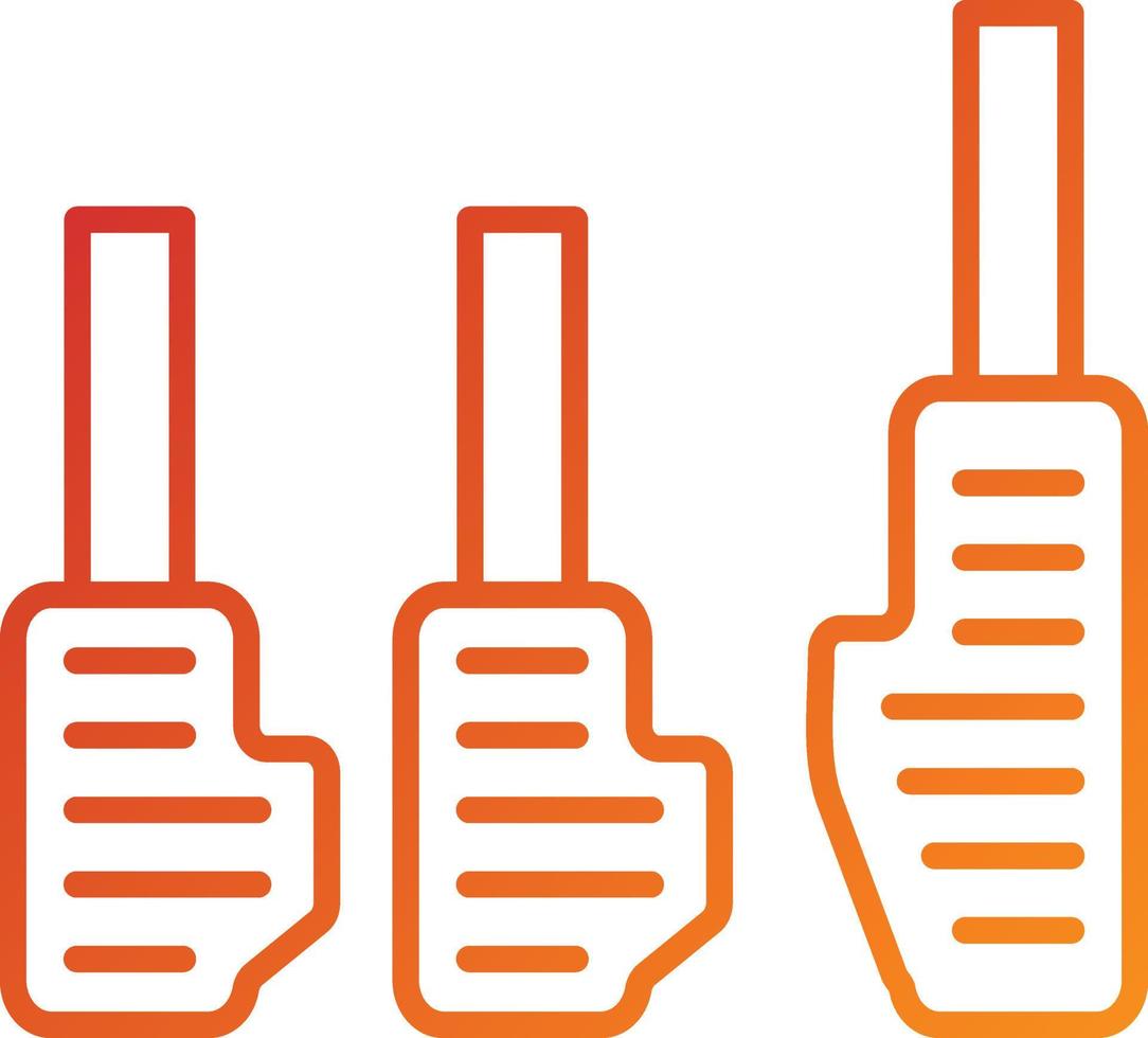 Pedals Icon Style vector