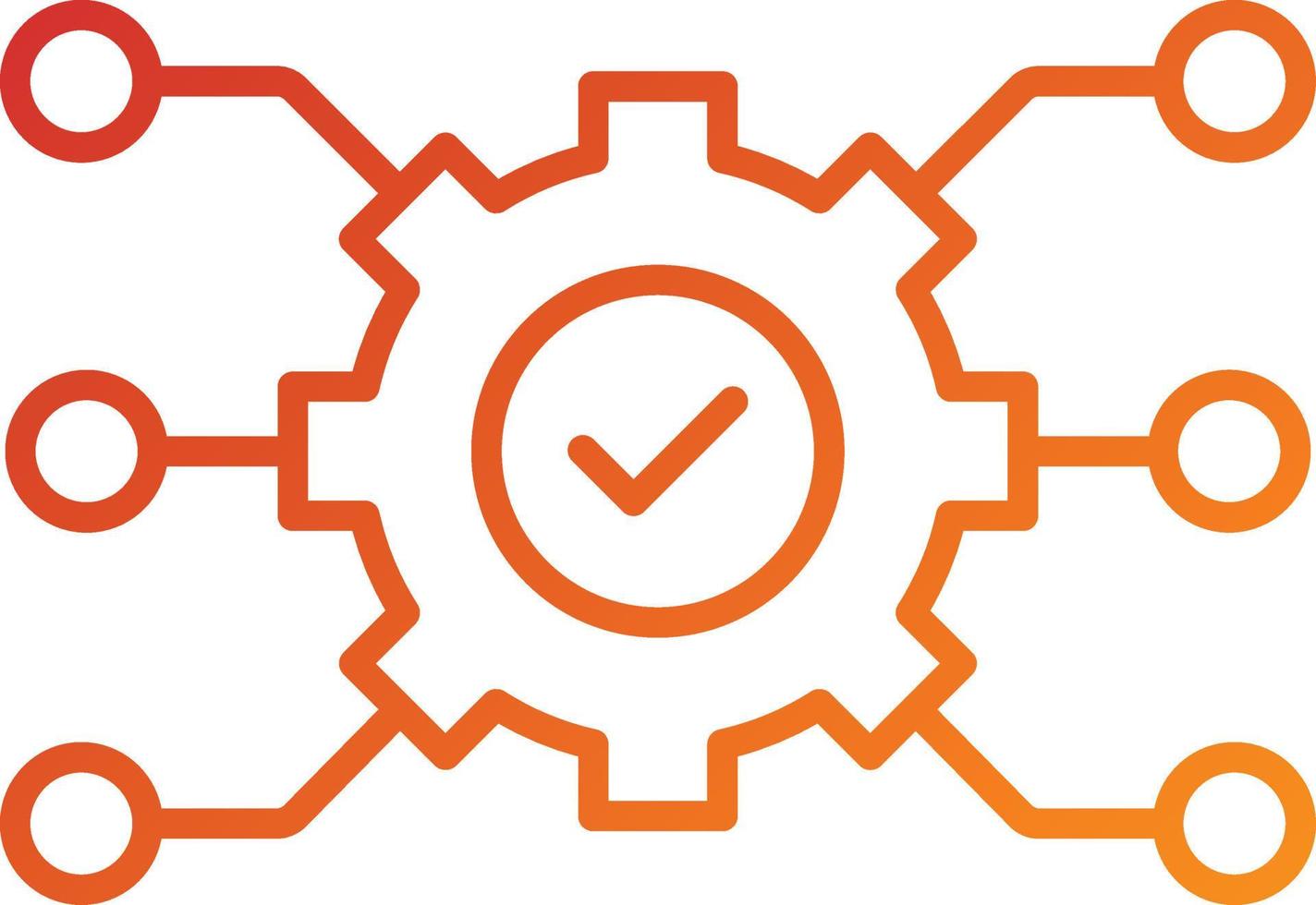 Automate Icon Style vector