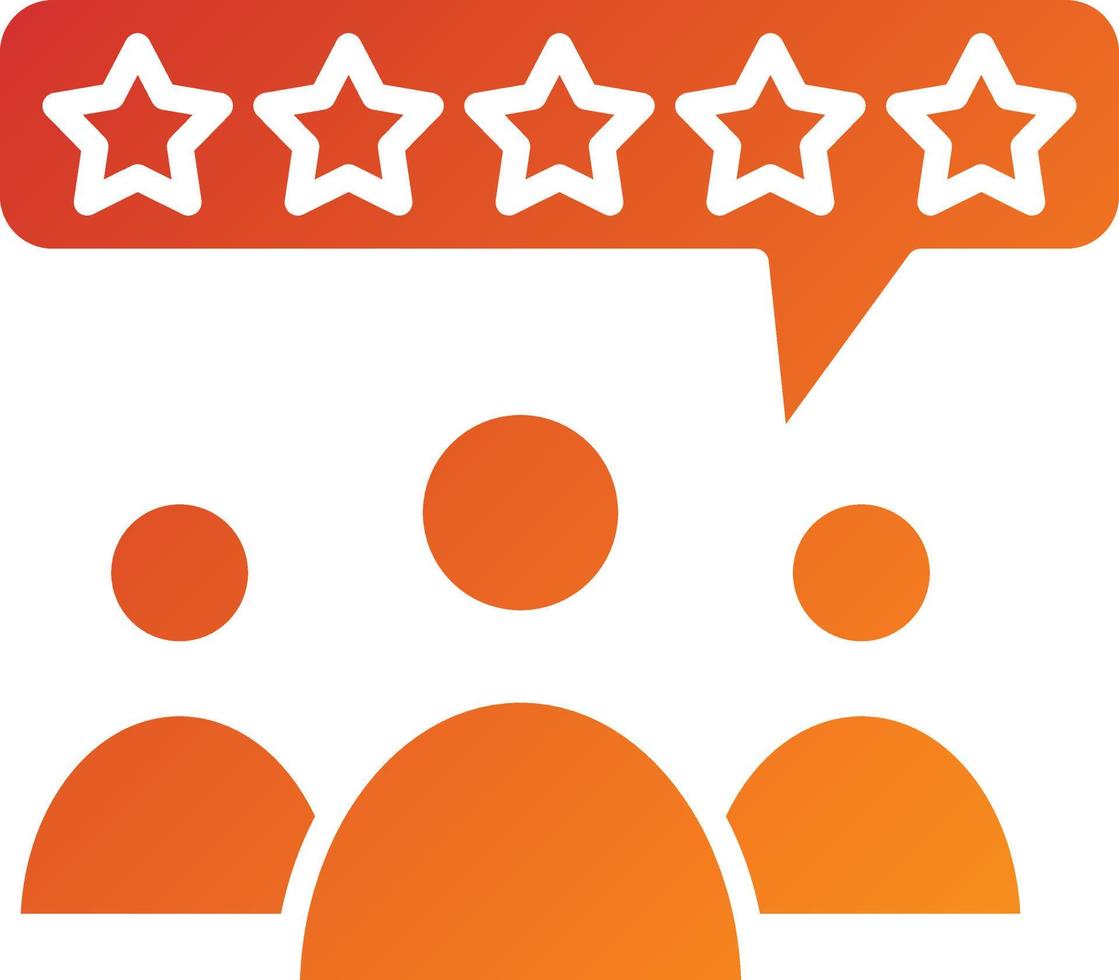 Customer Reviews Icon Style vector