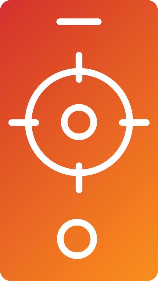 Marketing Goal Icon Style vector