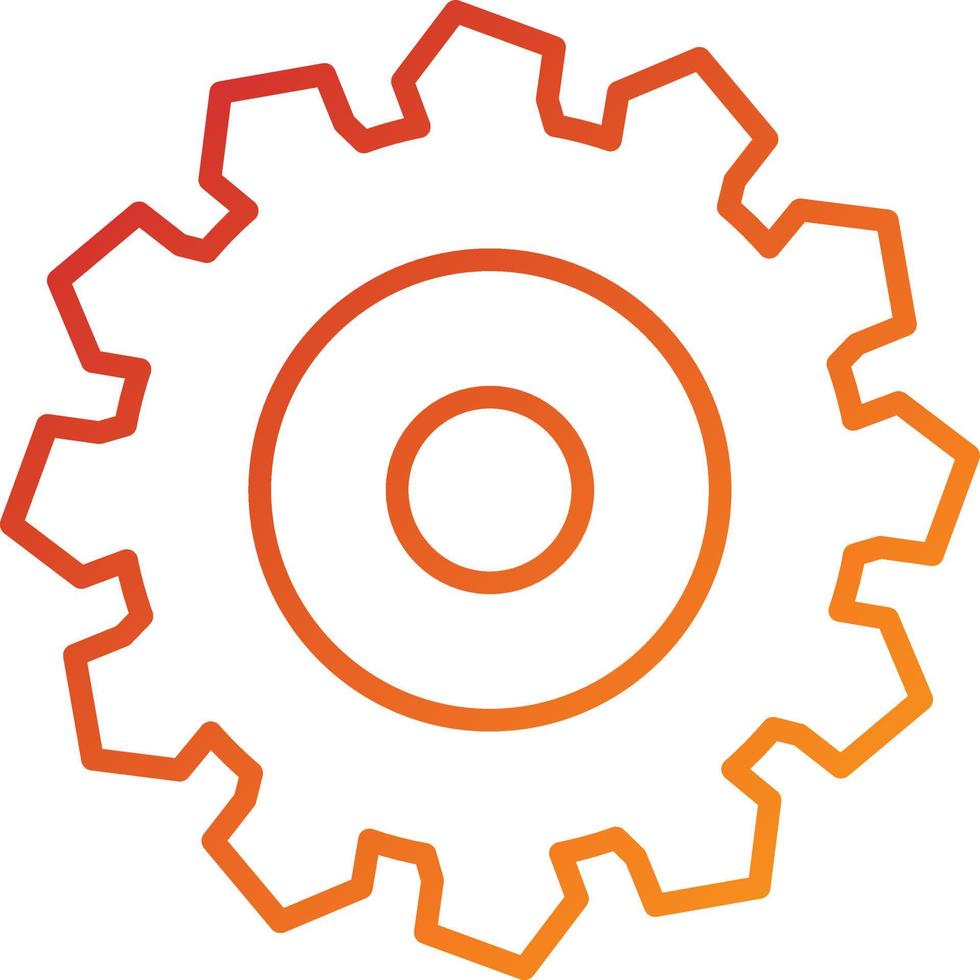 Circular Saw Icon Style vector