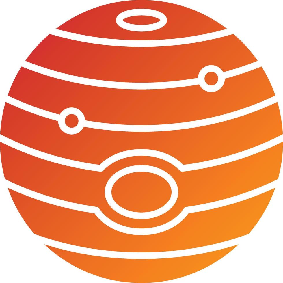 Jupiter Icon Style vector