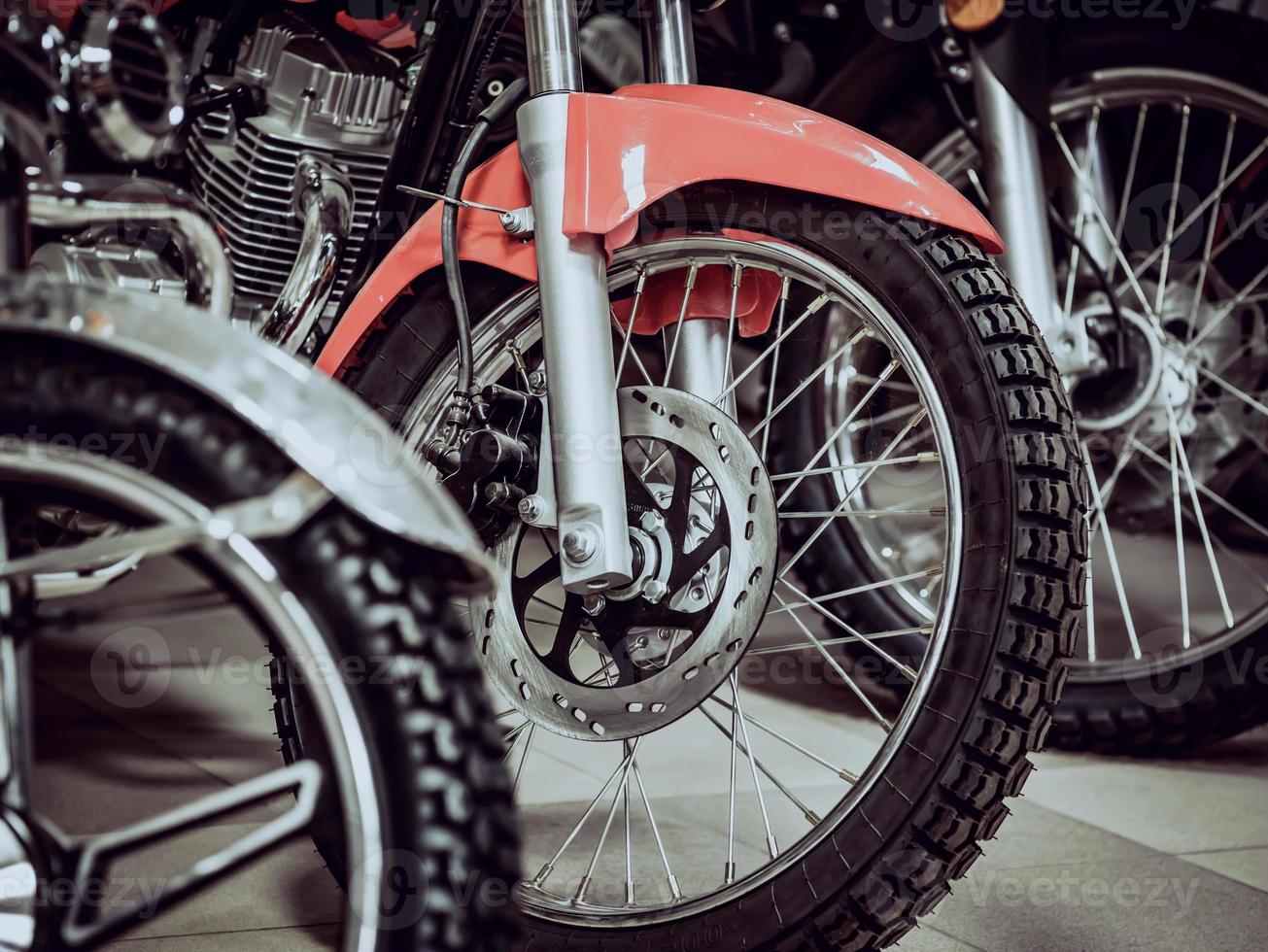 motorcycle wheel tires photo