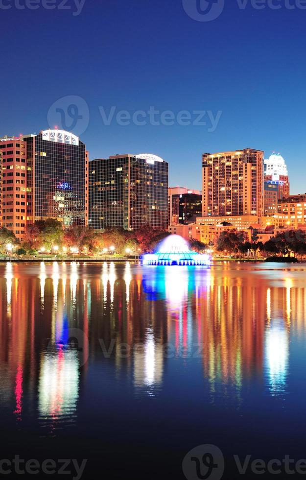 Orlando at night photo