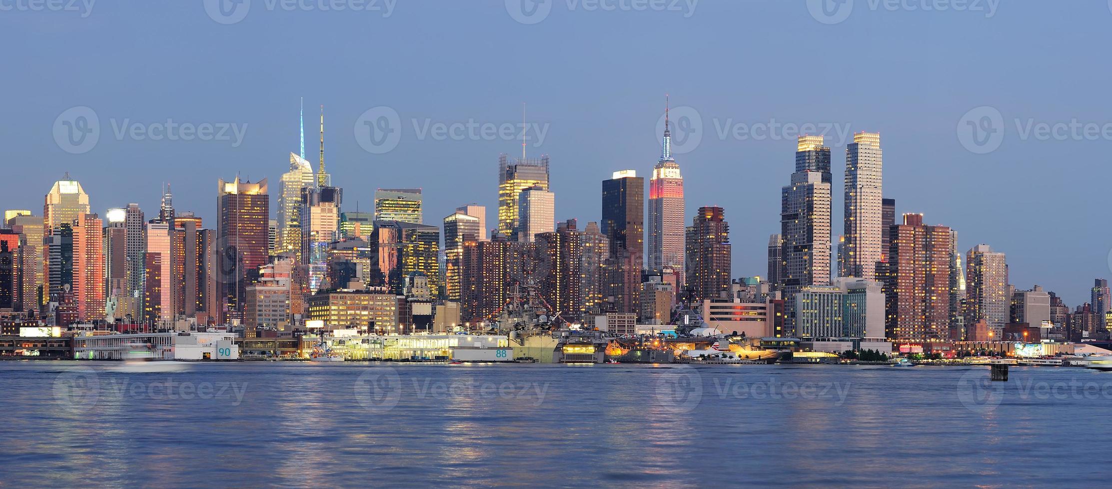 nueva york manhattan waterfront foto