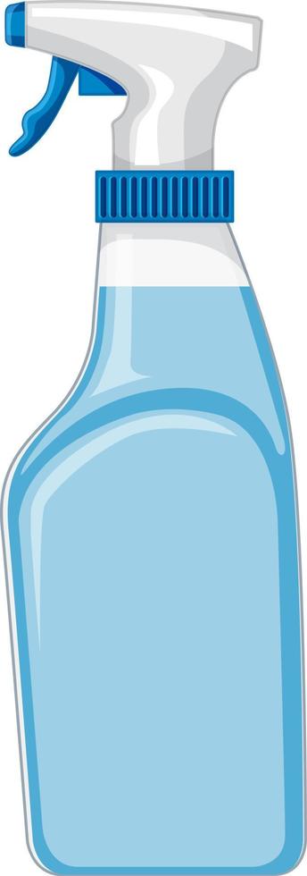 A bottle of cleaning spay on white background vector