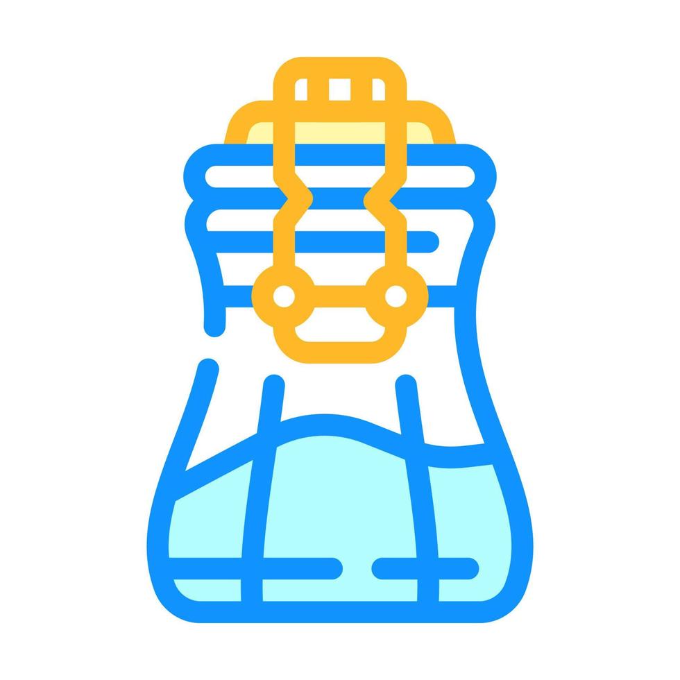 spice jar color icon vector illustration