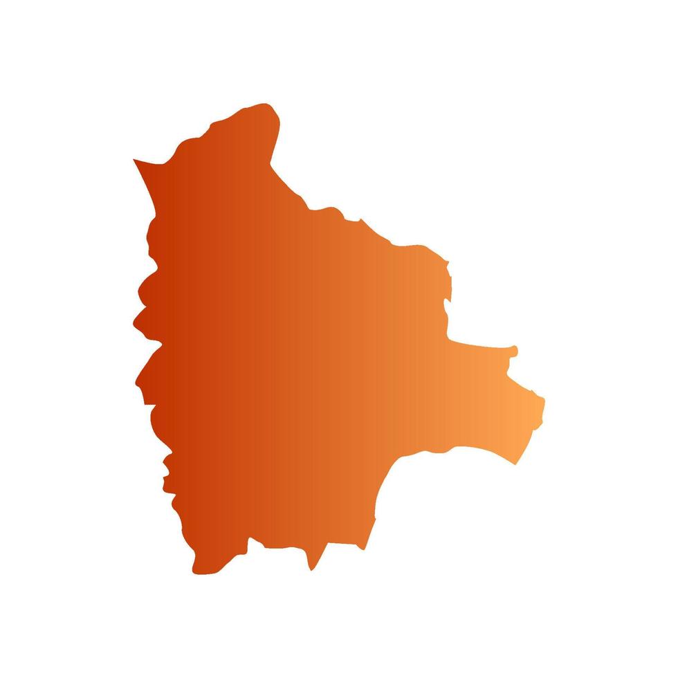 Iraq map illustrated on white background vector