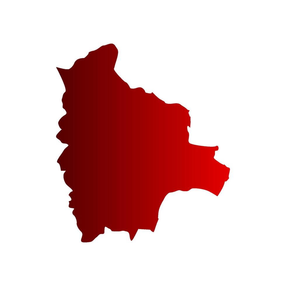 Iraq map illustrated on white background vector