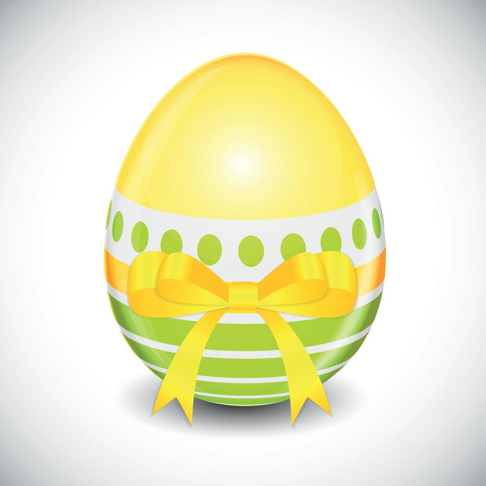 Ilustración de vector de fondo hermoso huevo de Pascua