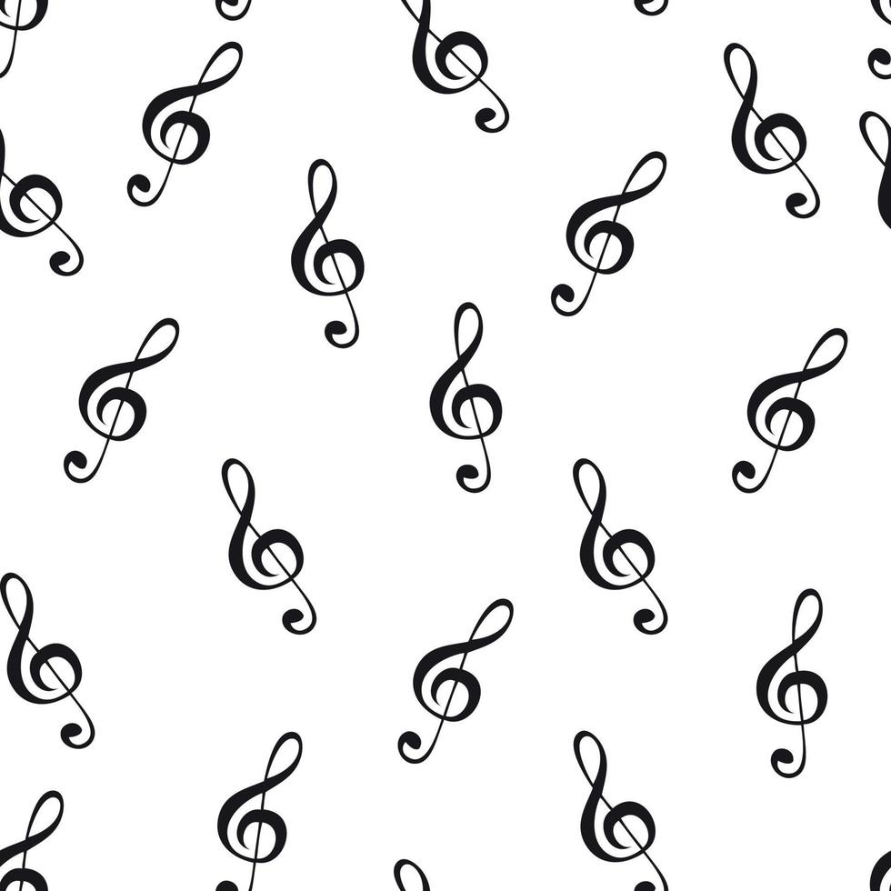 Abstract music seamless pattern background vector illustration for your design