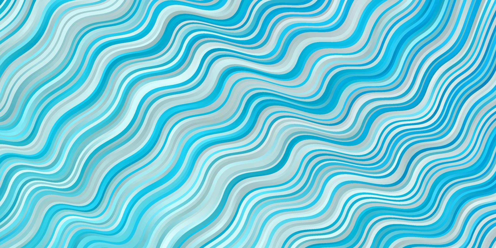 Light BLUE vector backdrop with bent lines.