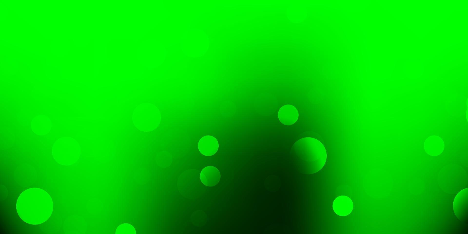 Light green, yellow vector backdrop with chaotic shapes.