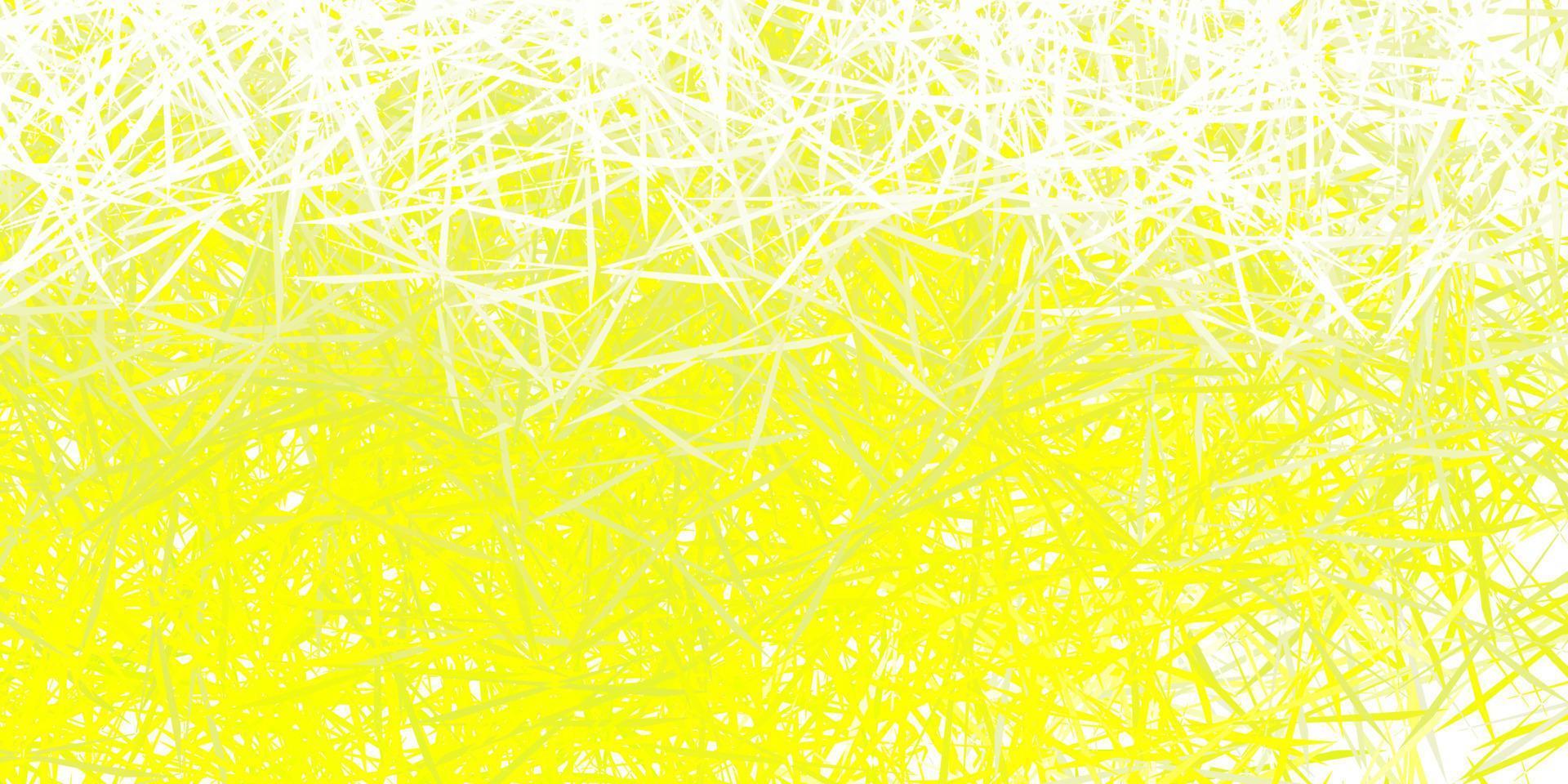 Light Green, Yellow vector texture with random triangles.