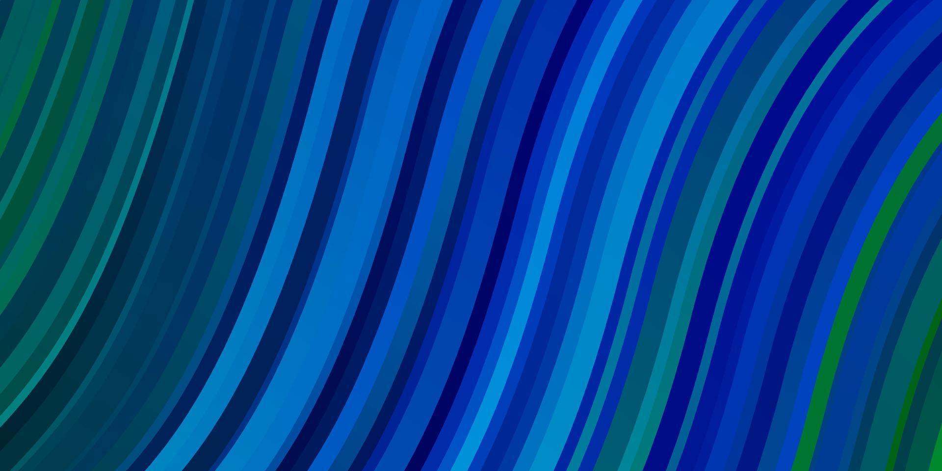 Fondo de vector azul claro, verde con líneas.