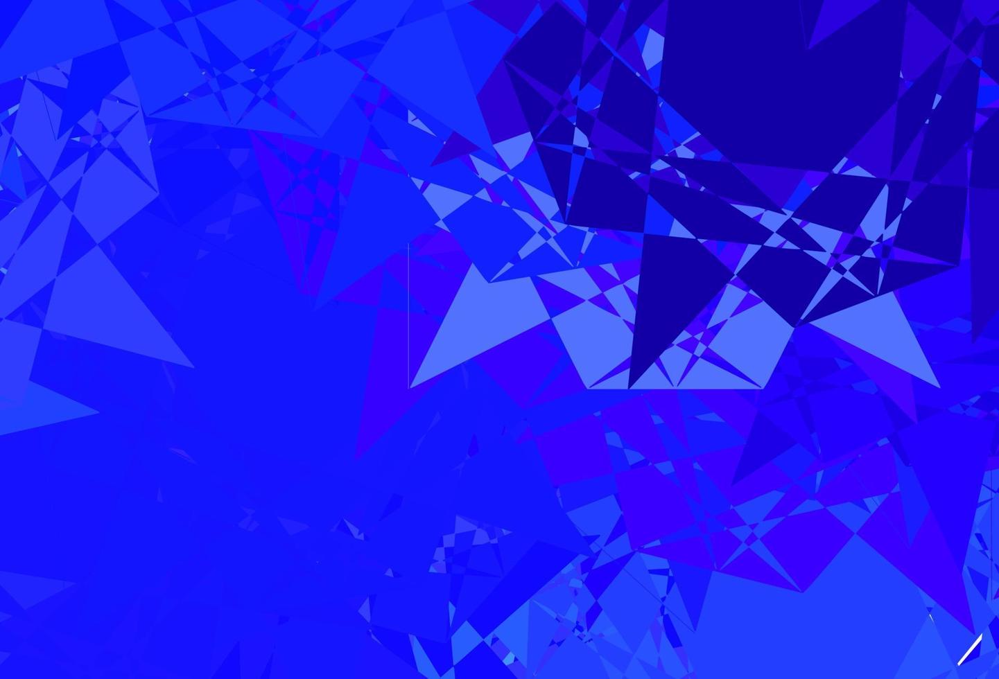 Dark Pink, Blue vector backdrop with chaotic shapes.