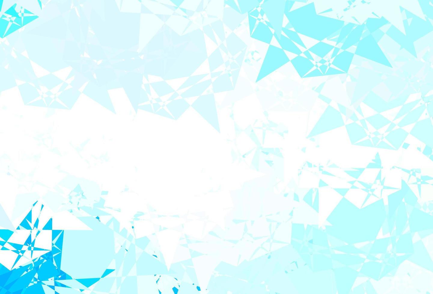 Light Pink, Blue vector background with polygonal forms.