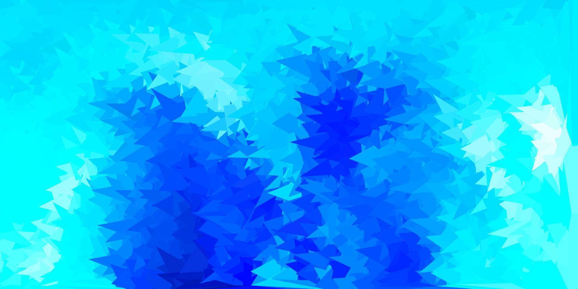 Light blue vector gradient polygon texture.