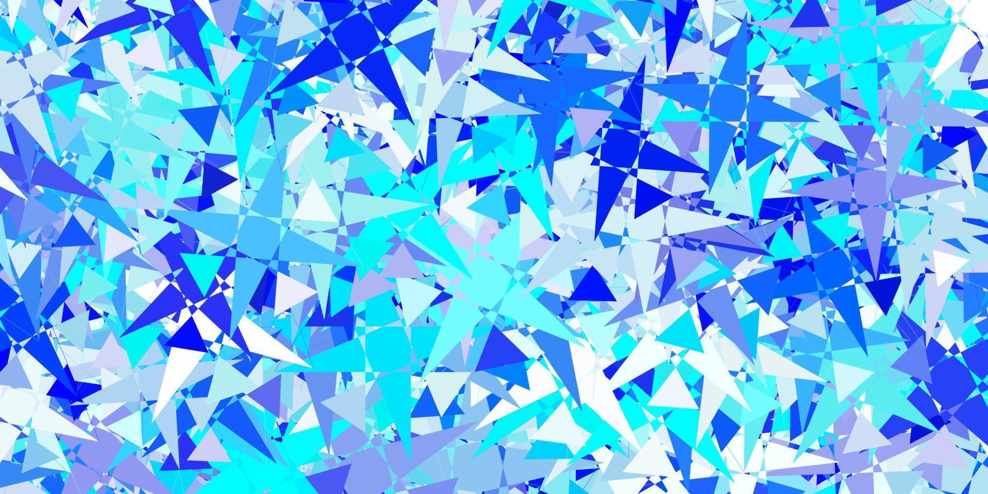 Light Green, Yellow vector layout with triangle forms.