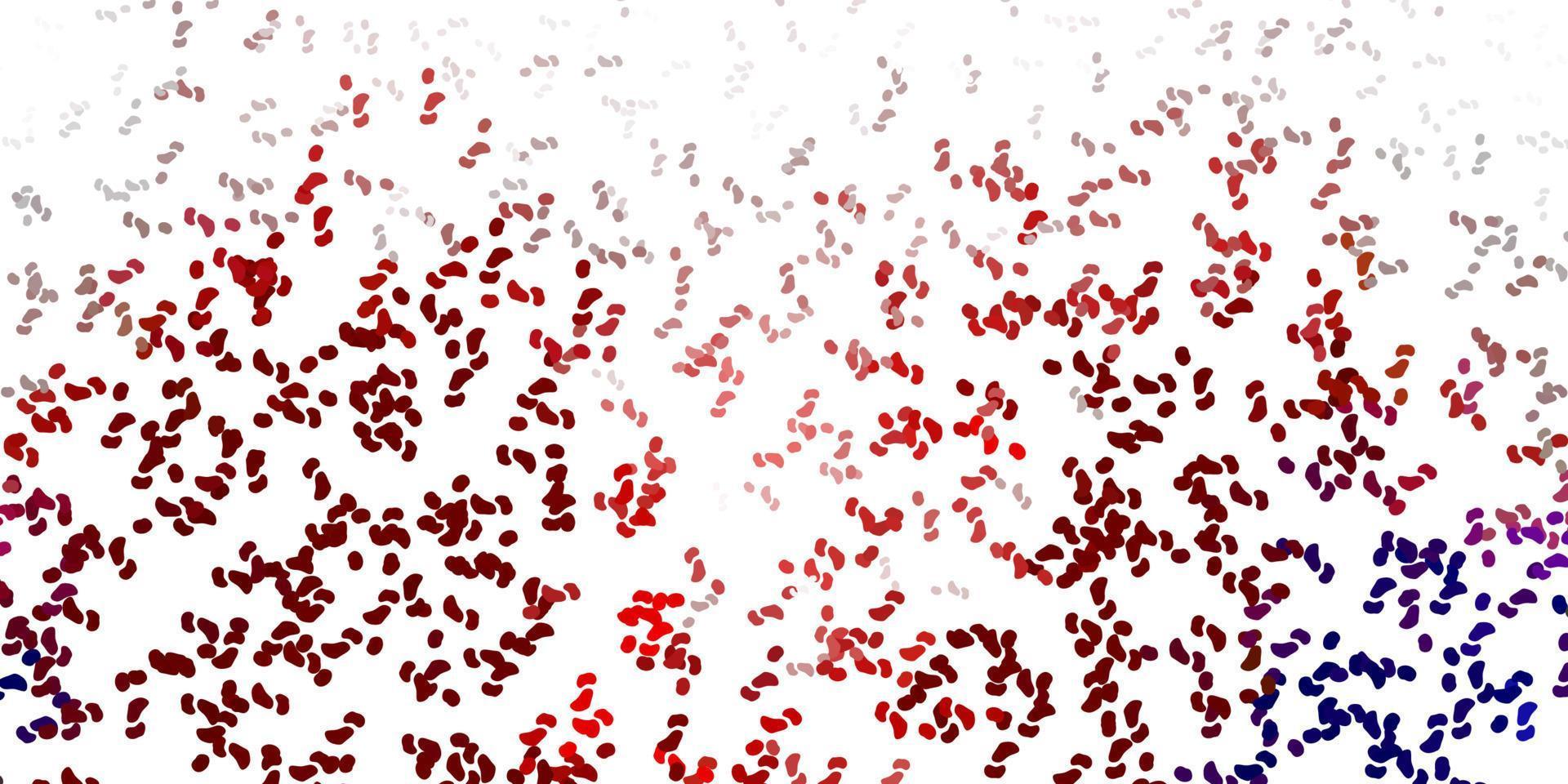 Light orange vector backdrop with chaotic shapes.