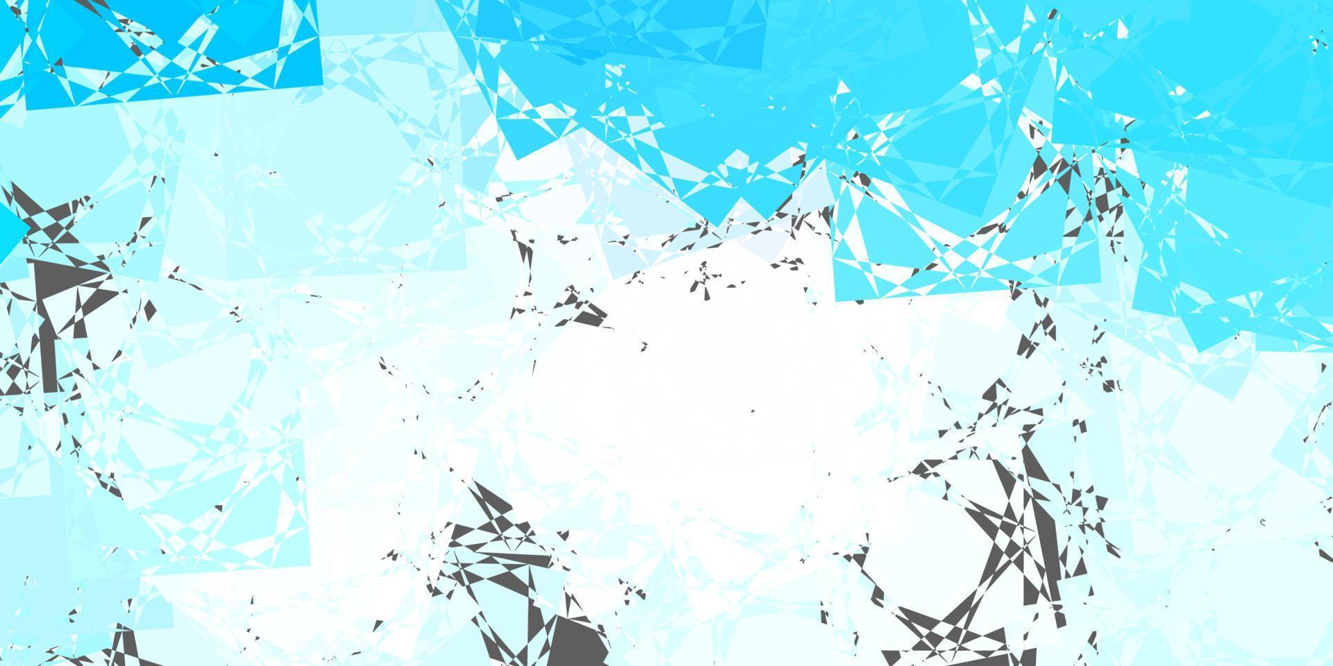 Light Pink, Blue vector texture with random triangles.