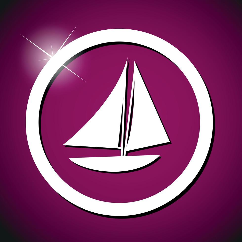 ship icon vector illustration