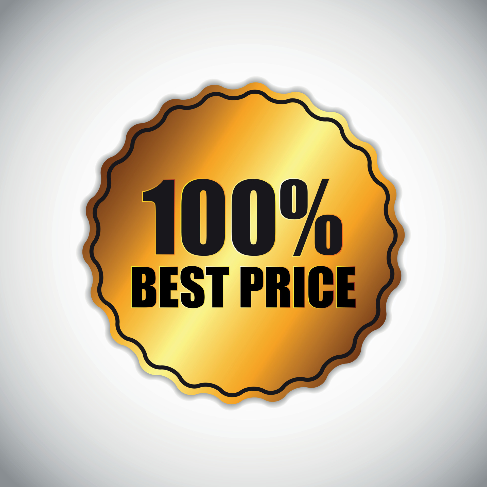 Best Price Golden Label Vector Illustration 8341016 Vector Art at Vecteezy