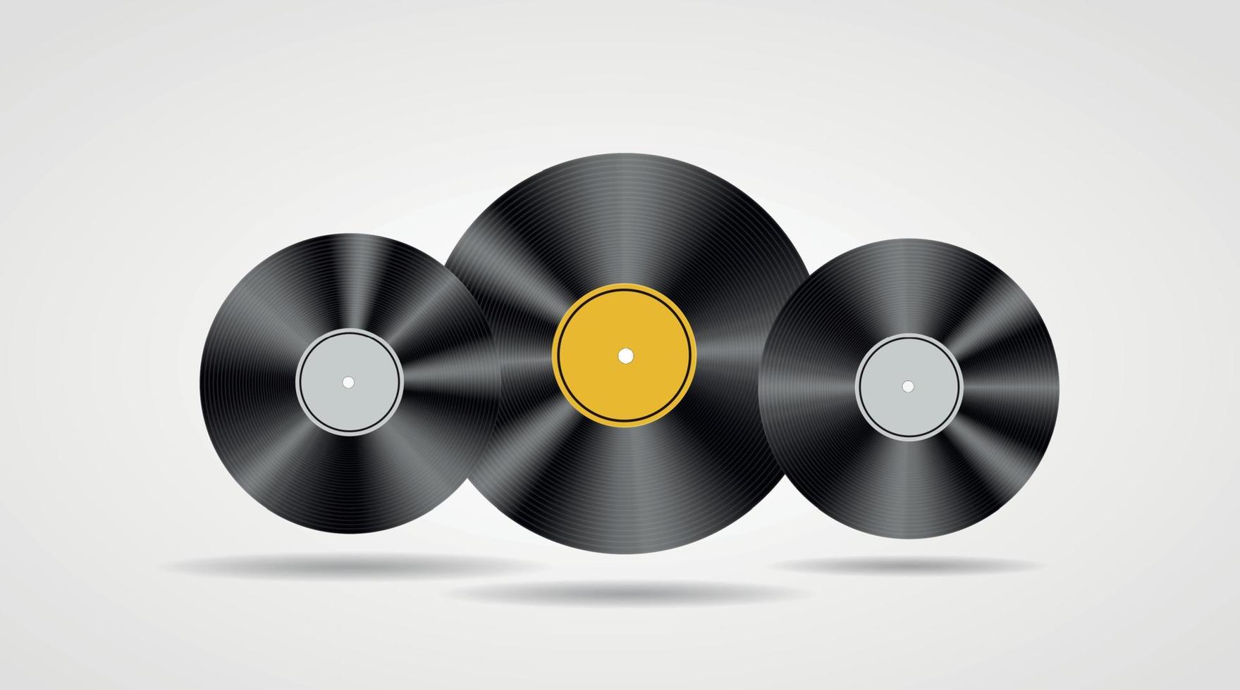 Set of Abstract music background vector illustration for your design.